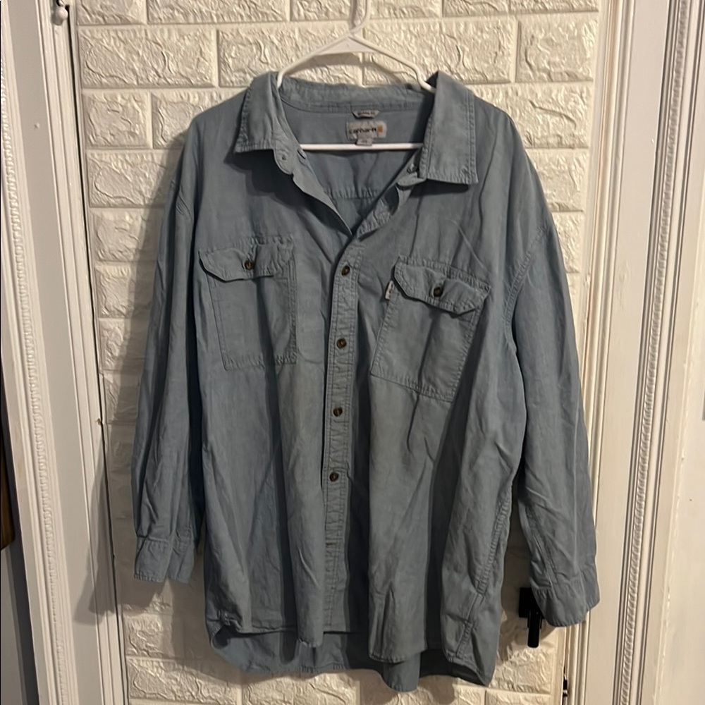 Carhartt Blue Lightweight Shirt Relaxed Fit